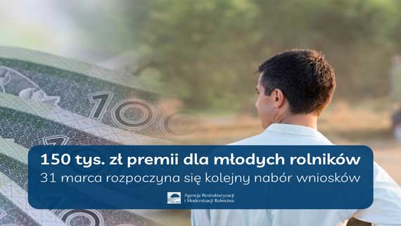 Grafika / ARiMR Premia dla młodych rolników 150 tys. zł