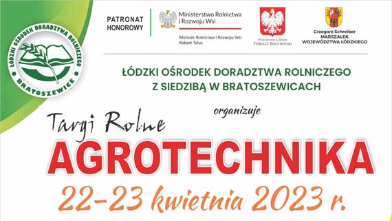 Grafika / Targi Rolne Agrotechnika 2023