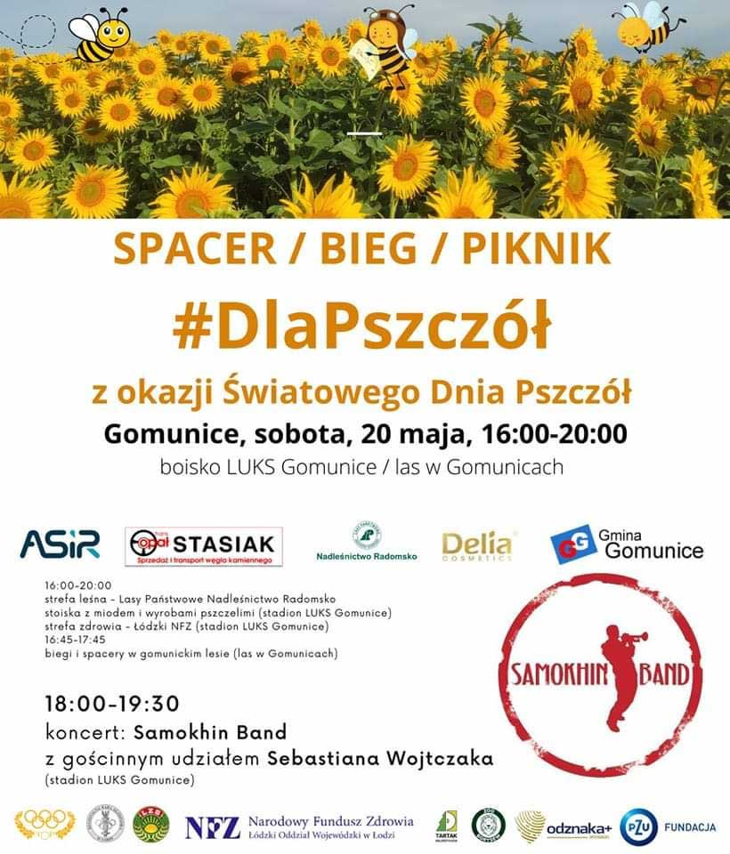 Plakat / Światowy Dzień Pszczół w Gomunicach