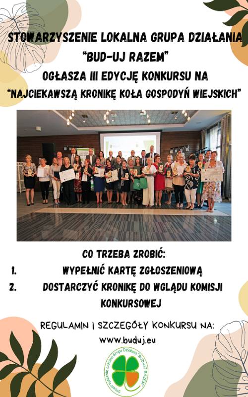 Plakat  / 2023-10-10-iii-edycja-konkursu-pt-najciekawsza-kronika-kola-gospodyn-wiejskich