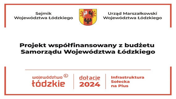 Grafika / Dofinansowanie z budżetu Województwa Łódzkiego w formie dotacji celowej