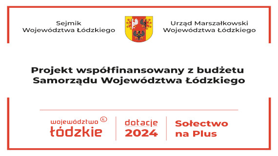 Grafika / Województwo Łódzkie - Sołectwo na plus 2024