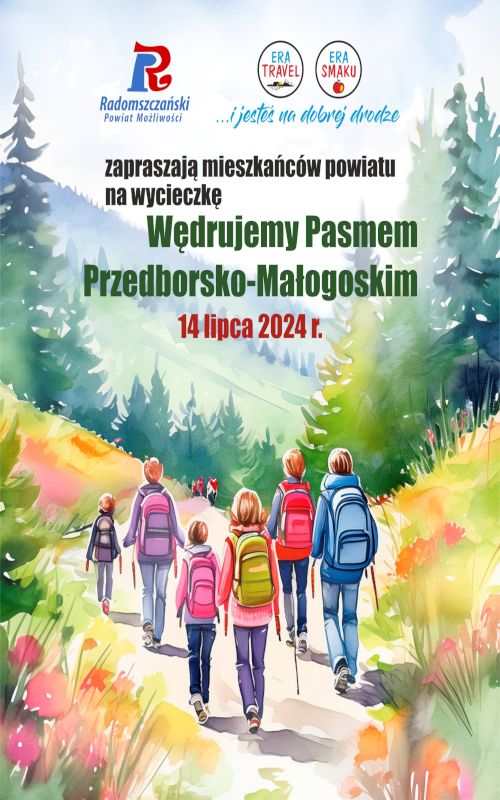 Grafika /ERA Travel -  Wycieczka Wędrujemy Pasmem Przedborsko-Małogoskim