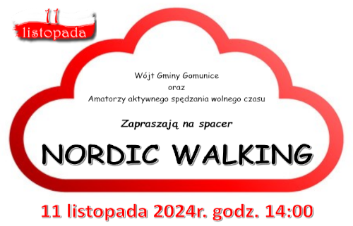 Grafika /11 listopada 2024 Nordic Walking Gomunice