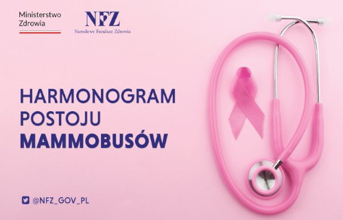 Grafika /  NFZ Informacja - Mammografia w powiecie radomszczańskim