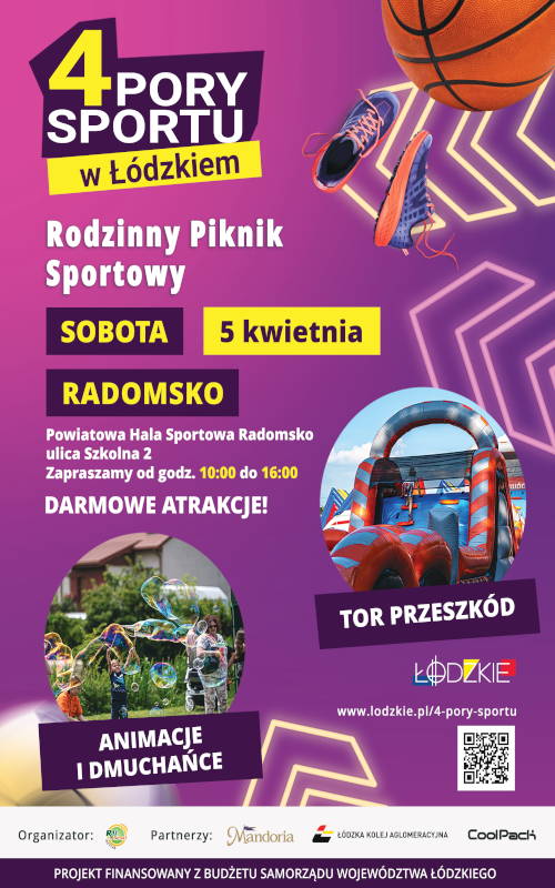 Grafika /4 Pory Sportu w Łódzkiem