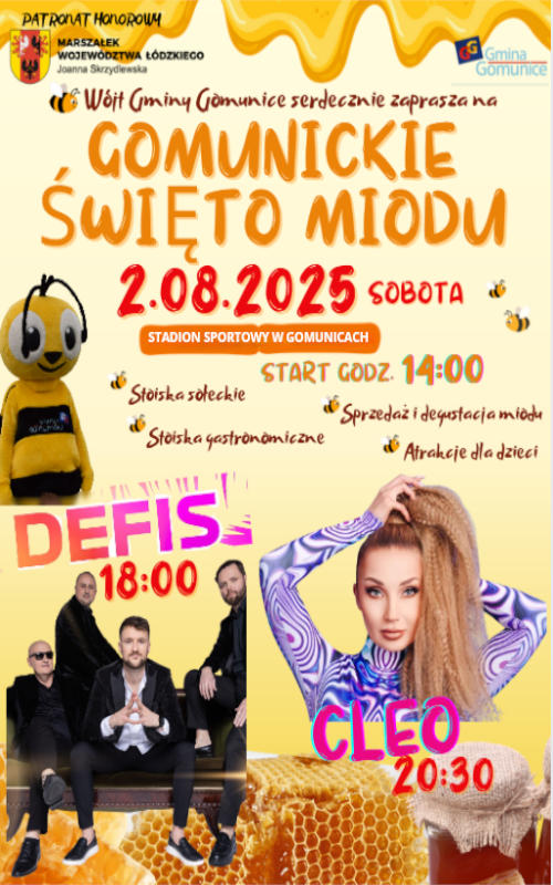 Plakat / Gomunickie Święto Miodu 2025