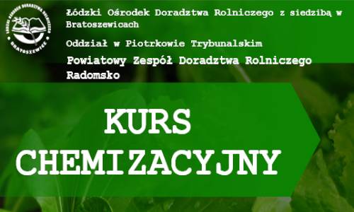 Grafika /Kurs chemizacyjny dla rolników - marzec 2026r.