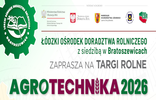 Grafika / Zaproszenie na Targi Rolne Agrotechnika 2026