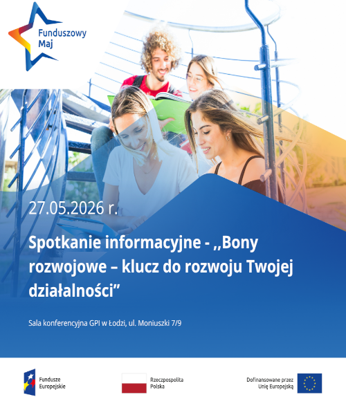 Grafika / Bezpłatne spotkanie informacyjne - Bony rozwojowe klucz do rozwoju Twojej działalności