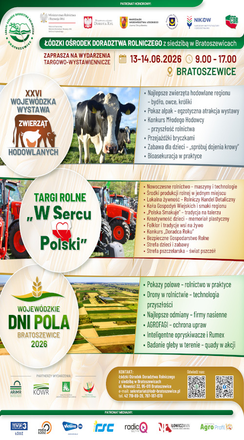 Grafika / Zaproszenie na Targi Rolne Agrotechnika 2026