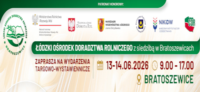 Grafika / Zaproszenie na Targi Rolne Agrotechnika 2026