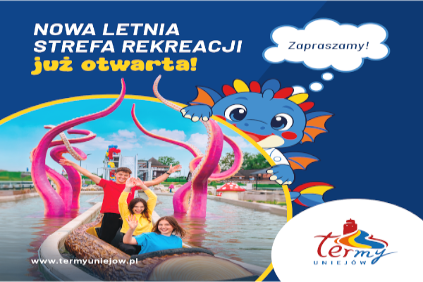 Grafika / Nowa letnia strefa w Termach Uniejów otwarta